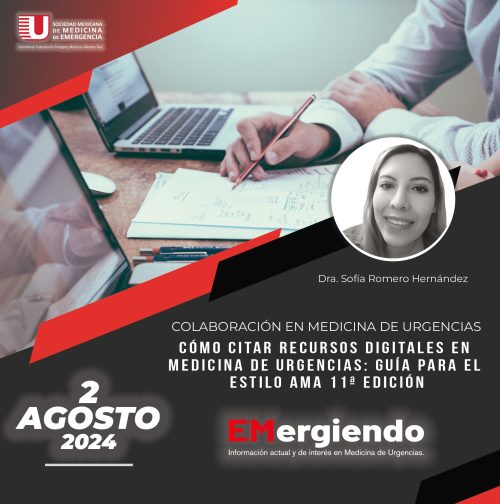 Cómo Citar Recursos Digitales En Medicina De Urgencias