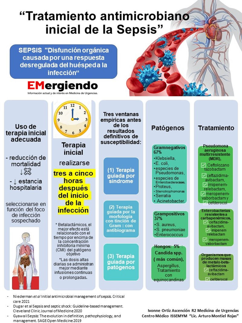 Emergiendo Tratamiento Antimicrobiano Inicial De La Sepsis 7288